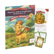 Pachet Logopedic corectare pronuntie sunet T (Printul Topi). Poveste, caiet de exercitii si diploma