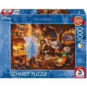 Puzzle 1000 piese, Thomas Kinkade - Disney - Pinocchio, Schmidt