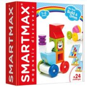Joc magnetic Smart Max, My First Build & Drive, Primul meu proiect, 8 piese