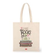 Tote bag din bumbac 38 x 42 cm - Carti, Legami