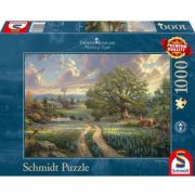 Puzzle 1000 piese, Thomas Kinkade - Viata la tara, Schmidt