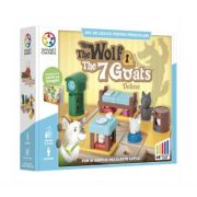 Joc logic Smart Games The Wolf & The 7 Goats Deluxe, cu 48 de provocari, editie limba romana