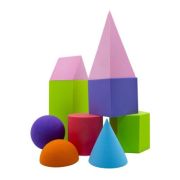 Accesorii creatie - diverse forme geometrice, burete, set 9 buc, CNX
