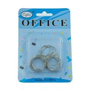 Accesorii creatie - inele metal, 25mm, set 12 buc, Cnx