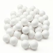 Accesorii creatie - polistiren - sfera mica, alb, 2cm, set 50-70 buc, Colorarte