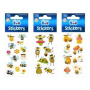 Abtibilduri - albinute, set 8 buc, Sticker Boo, 483492
