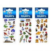 Abtibilduri - calatorii, set 16-17 buc, Sticker Boo, 489561