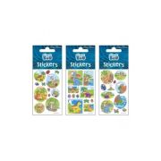 Abtibilduri - dinozauri, set 10-13 buc, Sticker Boo, 382532