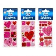 Abtibilduri - inimi love, set 11-13 buc, Sticker Boo, 225030
