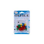 Ace panou pluta Office Cover P-5032, metalice, mari, diverse culori, blister 12 buc