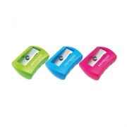 Ascutitoare simpla Keyroad Cute KR970970 KR971836, 1 orificiu, plastic, diverse culori