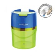 Ascutitoare dubla Keyroad Robby KR971297, 2 orificii, plastic, cu rezervor, diverse culori