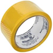 Banda adeziva Office-Cover, pentru ambalare, 48mm x 50yard, galben