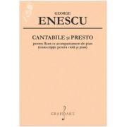 Cantabile si Presto pentru flaut cu acompaniament de pian - George Enescu