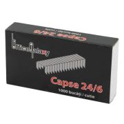 Capse Office Galaxy, 24/6, 30 coli, set 1000 buc