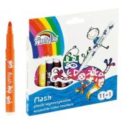 Carioci colorate Fiorello Flash Erasable GR-F890-12, 160-2151, 12 culori