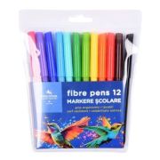 Carioci colorate Koh-i-noor Colibri K1022-12, 12 culori, blister PVC