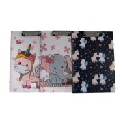 Clipboard A4 simplu CNX 044/BJ008, diverse modele dreams, cu rigla de 30cm pe lateral