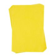 Coli fetru A4, 1mm, galben, set 10 coli, Colorarte