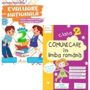 Pachet Evaluare Nationala. Comunicare in limba romana, Matematica si explorarea mediului clasa a 2-a - Arina Damian
