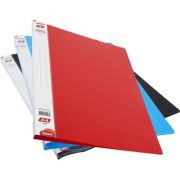 Dosar de prezentare Noki 64110-NNP, A4, capacitate 10 folii, fara elastic, plastic - rosu