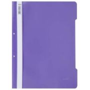 Dosar cu sina Noki, plastic, diverse culori, 2 perforatii pentru arhivare, eticheta interschimbabila pe cotor - violet