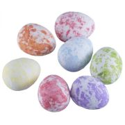 Accesorii creatie - polistiren - ou, colorat, 1.5cm, set 45 buc, Colorarte