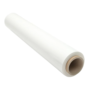 Folie stretch alba, 1. 50kg, tub 200gr, 1. 30kg folie, 23mic, 500mm