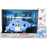 Elicopter cu accesorii MegaCreative 499168, 35cm, cu sunete si lumini, plastic, multicolor, 3+ ani