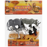 Jucarie figurine animale salbatice, 25x31x6cm, 3+ ani, MegaCreative, 549728