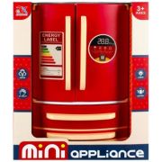 Electrocasnice de jucarie - frigider cu 2 usi - cu sunete si lumini, rosu-alb, MegaCreative 479899, 3+ ani