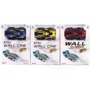 Masina cu telecomanda MegaCreative 471120, 15cm, merge pe perete, necesita baterii 3xAAA, plastic, diverse culori, 3+ ani