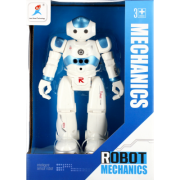 Robot cu functii MegaCreative Mechanics 499163, plastic, alb, 3+ ani