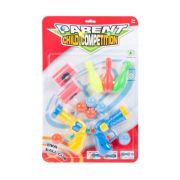 Jucarie set 2 pistoale cu bile din spuma si popice, 28x43cm, MegaCreative, 461271