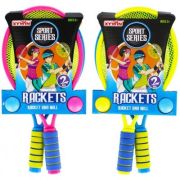 Set Tenis, include 2 rachete, 2 mingi, multicolor, 3+ ani, MegaCreative, 427580