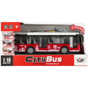 Jucarie troleibuz cu lumini si sunet, 33x17x11cm, MegaCreative, 542785