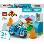 LEGO DUPLO. Motocicleta albastra de politie 10471, 11 piese
