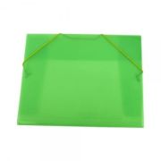 Mapa plastic CNX, cu elastic, A4, 38 microni, verde