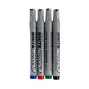 Marker tabla CNX G-213A, varf 2. 0mm, set 4 culori (albastru, negru, rosu, verde)