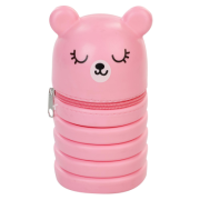 Penar neechipat Stand Up Soft Touch figurine, 1 fermoar, diverse culori, siliconic, extensibil, 1237