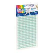 Accesorii creatie - perle plastic, verde deschis, 3mm, set 260 buc, Fiorello, GR-PS162-9 / 170-2581