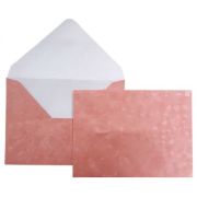Plic color CNX, roz metalizat, 120g/mp, 130x180mm, cu model, set 10 buc