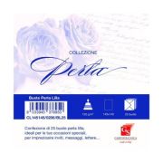 Plic color pentru invitatie Colorarte Perla, lila perlat, 120g/mp, 145x145mm, set 25 buc