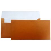 Plic color DL CNX, bronz metalizat, 120g/mp, 110x220mm, autoadeziv, set 10 buc