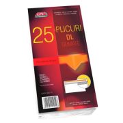 Plic standard DL GPV 132042, alb, 80g/mp, 110x220mm, gumat, set 25 buc