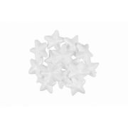 Accesorii creatie - polistiren - stea, alb, 3cm, set 16 buc, Colorarte