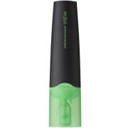 Textmarker UNI Promark View USP-200, varf tesit rotativ transparent, 1-5. 2mm, verde fluorescent