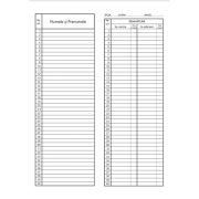 Tipizat - condica prezenta - A4, 32 file