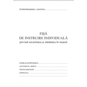 Tipizat - fisa individuala de instructaj privind protectia muncii SSM