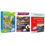 Pachet 2026 Legislatie rutiera categoria B. Chestionare. Legislatie. Auto test